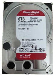 6TB WD60EFAX Western Digital RED NAS interne Festplatte SATA3 3"