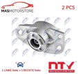 FEDERBEINLAGER DOMLAGER PAAR HINTEN NTY AD-VW-017 2PCS V FÜR AUDI A3,8P1,8PA