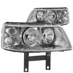 Halogen Scheinwerfer Set für VW Transporter T5 09.03-12.08 H7/H1 mit Motor V45