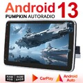 Pumpkin IPS 10.1" Android 13 Autoradio 1 DIN GPS Navi 4GB 64GB Carplay DAB+ WiFi