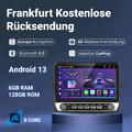 Für BMW 3er E46 1998-2006 Autoradio Android 13 Carplay GPS Navi WIFI BT SWC 128G