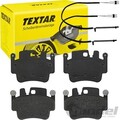 TEXTAR BREMSBELÄGE HINTEN passend für PORSCHE 911 3.6 CARRERA GT3 TURBO 4S
