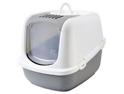 Nobby  Katzentoilette NESTOR JUMBO grau 66,5 x 48,5 x 46,5 cm Katze Cat WC