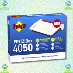 AVM FRITZ!Box 4050 WLAN Wi-Fi 6 Router DSL Kabel Glasfaser FRITZBox OVP 🔝