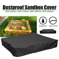 Sandkastenplane Sandkastenabdeckung Abdeckplane für Sandkasten Mit Kordelzu.