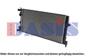 AKS DASIS KÜHLER MOTORKÜHLUNG WASSERKÜHLER passend für SEAT IBIZA VW POLO 