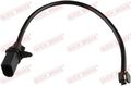 Quick Brake WS 0458 A Warnkontakt, Bremsbelagverschleiß für AUDI