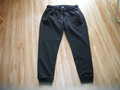 Jogginghose Sweatshirtstoff,INFINITY,schwarz Gr L / 40 42,Bündchen,2 RV-Taschen,