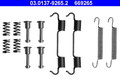 ATE 03.0137-9265.2 Zubehörsatz, Feststellbremsbacken für ,BMW