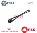 821 0966 10 LINKS RECHTS QUERLENKER SATZ HINTEN NIEDRIGER FAG 2PCS FÜR AUDI Q7