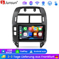 Android 13 Autoradio Carplay GPS Nav WIFI BT DAB+ 2+64GB Für VW Polo 2001-2009
