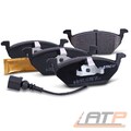 SATZ BREMSBELÄGE VORNE FÜR AUDI A3 SEAT ALTEA LEON TOLEDO SKODA FABIA OCTAVIA 