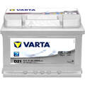 Autobatterie 12V 61Ah 600A/EN Varta D21 Silver Dynamic Starterbatterie 561400060