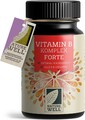 Vitamin B Komplex FORTE hochdosiert – 180 Tabletten, 8 B-Vitamine bioaktiv,Vegan