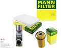 MANN-FILTER Paket + Presto Klima-Reiniger für Nissan Qashqai II J11 J11_