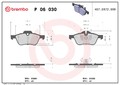 BREMBO Bremsbelagsatz Scheibenbremse PRIME P 06 030 für MINI R53 R52 R50 Cooper