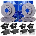 ATE BREMSSCHEIBEN + CERAMIC BELÄGE VORNE+ HINTEN für VW GOLF 5 PASSAT 3C AUDI A3