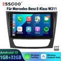 32GB Android 13 Autoradio Für Mercedes Benz CLS C219 E-Class W211 GPS Navi WIFI