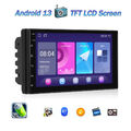 7" Android 13 Autoradio 2 DIN Navi mit GPS Navigation WiFi FM Bluetooth USB 16GB