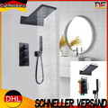 Duschset Duschsystem Mit Thermostat Duscharmatur Regendusche Shower System