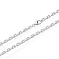 Massive Ankerkette 925er Sterlingsilber Kette Diamantiert 3,0mm Damen Herren New