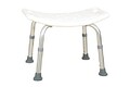Duschhocker höhenverstellbar Badewannensitz Antirutsch Aluminium Badewanne