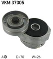 SKF Riemenspanner, Keilrippenriemen VKM 37005 für HONDA LAND ROVER MG ROVER