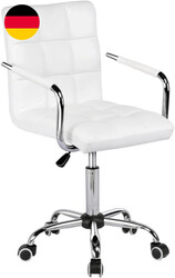 Yaheetech Bürostuhl, Ergonomischer Schreibtischstuhl, Drehstuhl Mit Rollen, Arbe