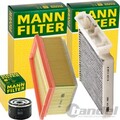 MANN FILTER INSPEKTIONSPAKET passend für 1.6+16V DACIA DUSTER HS LOGAN SANDERO
