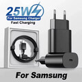 25W Samsung Schnellladegerät USB-C Netzteil Ladekabel Adapter Stecker Typ C DHL