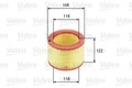 VALEO Luftfilter 585600 Filtereinsatz für TALBOT CITROËN FIRST XB 306 BERLINGO 2