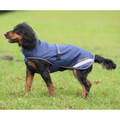 Bucas Navy/Orange 50cm Hundedecke 150g Therapy Dog Rug Hundemantel