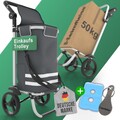 Einkaufstrolley Klappbar Einkaufswagen Einkaufsroller Shopping Trolley Handwagen