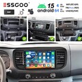 4+64G Android 15 Autoradio DAB+ NAV Für Citroen Jumpy Peugeot Expert SpaceTourer