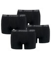 Puma Boxer Shorts Herren cotton stretch 4 er Pack black / black  M L XL XXL