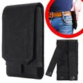 Handy Gürteltasche Gürtel Tasche Schwarz Universal Damen Herren Smartphone 2023