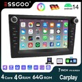 7" Carplay Android14 4+64G For Vauxhall Astra Corsa Autoradio Carplay GPS KAM BT