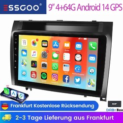 Autoradio Für Mercedes SLK Class R171 2008-11 DAB+ Android14 GPS WiFi RDS 4+64G