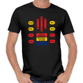 KITT COCKPIT Michael Knight Hasselhoff Rider LED 80er 80s Kult Trans AM T-Shirt