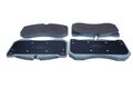 Quaro QP0171 Bremsbelagsatz, Scheibenbremse für AUDI