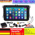 8" Autoradio Android 12 Carplay GPS Navi Für VW GOLF 5 6 Passat Polo Tiguan Seat