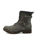 Rieker Damen Z6743 Schnürboots Grau Kunstleder Knöchelhoch Boots Stiefel EU 38