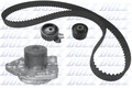 DOLZ Wasserpumpe + Zahnriemensatz KD084 für GT STILO FIAT 156 ALFA 147 Multi JTD