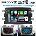 Für Dacia Duster Sandero Renault Captur 7" Autoradio 2+64G Android13 GPS dab KAM