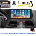 10.25" Autoradio Für Mercedes-Benz E-Klasse W212 NTG4.0 Android Auto CarPlay SWC
