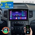8-Core 4+64G Android 14 Autoradio CarPlay DSP GPS Navi Für KIA Sorento 2009-2013