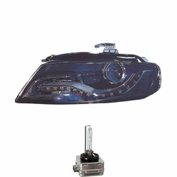 Scheinwerfer links Bi-Xenon D3S dunkel für Audi A4 Avant inklusive Lampen