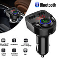Bluetooth FM Transmitter Auto Radio MP3 Player Dual USB Ladegerät Adapter DE