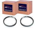2X AIC ABS-SENSORRINGE VORNE BEIDSEITIG PASSEND FÜR VOLVO 850 C70 S60 S70 S80