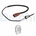 1x Sensor, Abgastemperatur DELPHI TS30147 passend für VW
